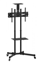Reflecta TV STAND 70VCE Shelf (37-70"/50kg, +10-10°, výš.164-180cm, V600x400) PR23218