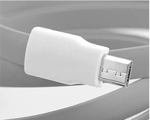 Remax AA-845 dátový kábel USB/micro USB sivá