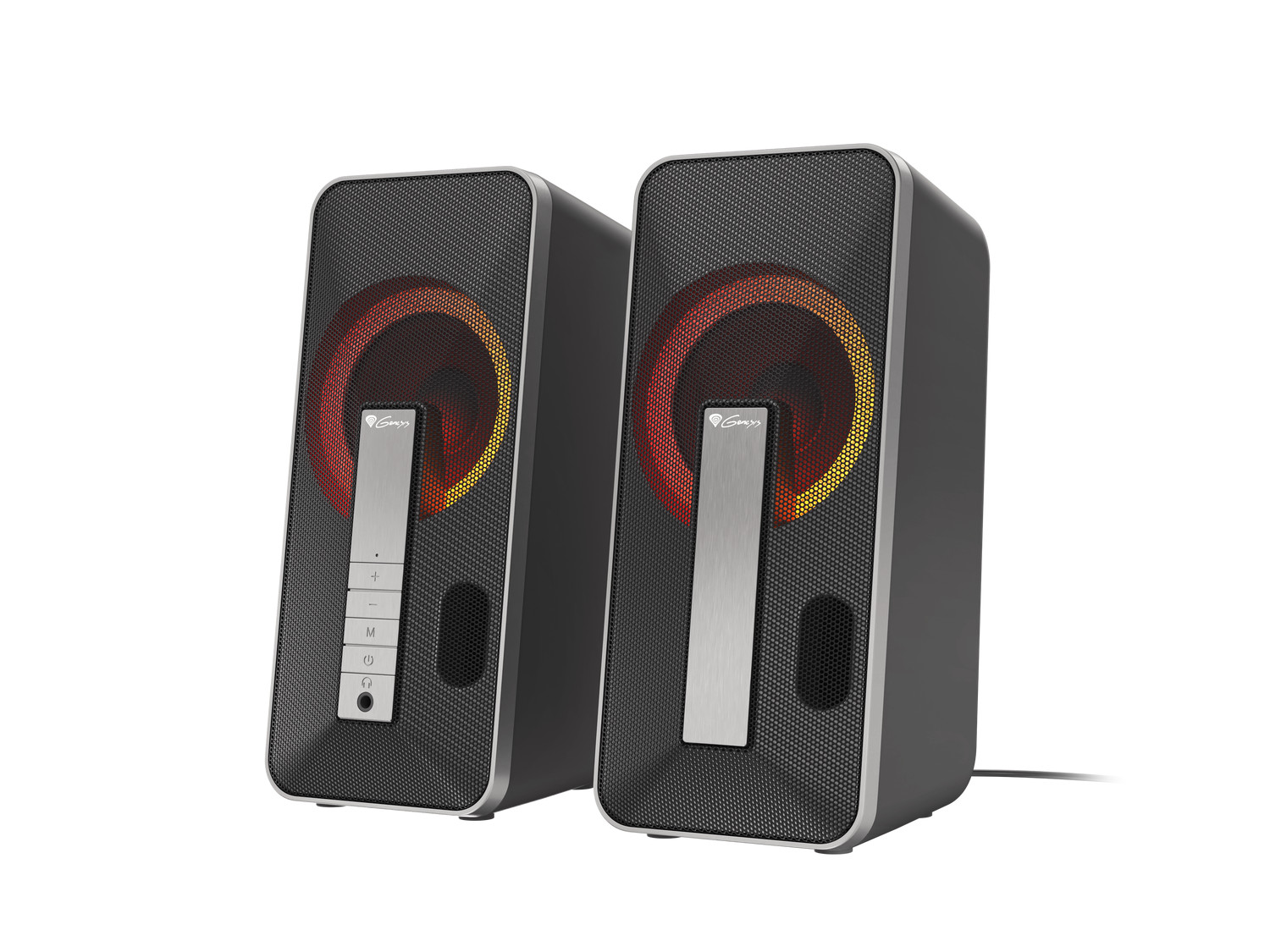Reproduktory 2.0 GENESIS HELIUM 100 BT, RGB, 10W NCS-1635