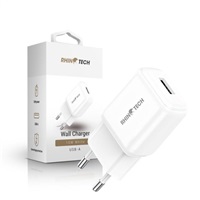 RhinoTech LITE USB-A nabíjecí adaptér 10W bílá RTACC469