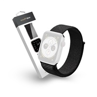 RhinoTech řemínek Magic Tape pro Apple Watch 38/40/41mm, černá RTACC411