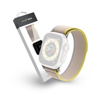 RhinoTech řemínek Ultra Wild Trail pro Apple Watch 42/44/45/49mm, žlutá/béžová RTACC410