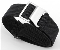 RhinoTech univerzální řemínek nylonový tah Quick Release 18mm černý RTNS-021-BK