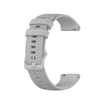 RhinoTech univerzální silikonový řemínek Quick Release 18mm, šedá RTSS-042-GY