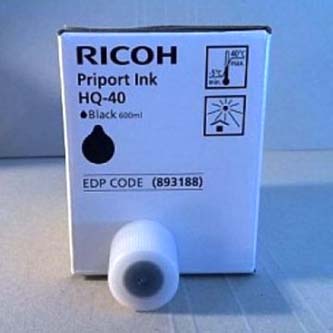 Ricoh originál atrament 817225, black, 600ml, Ricoh JP4500, 4550