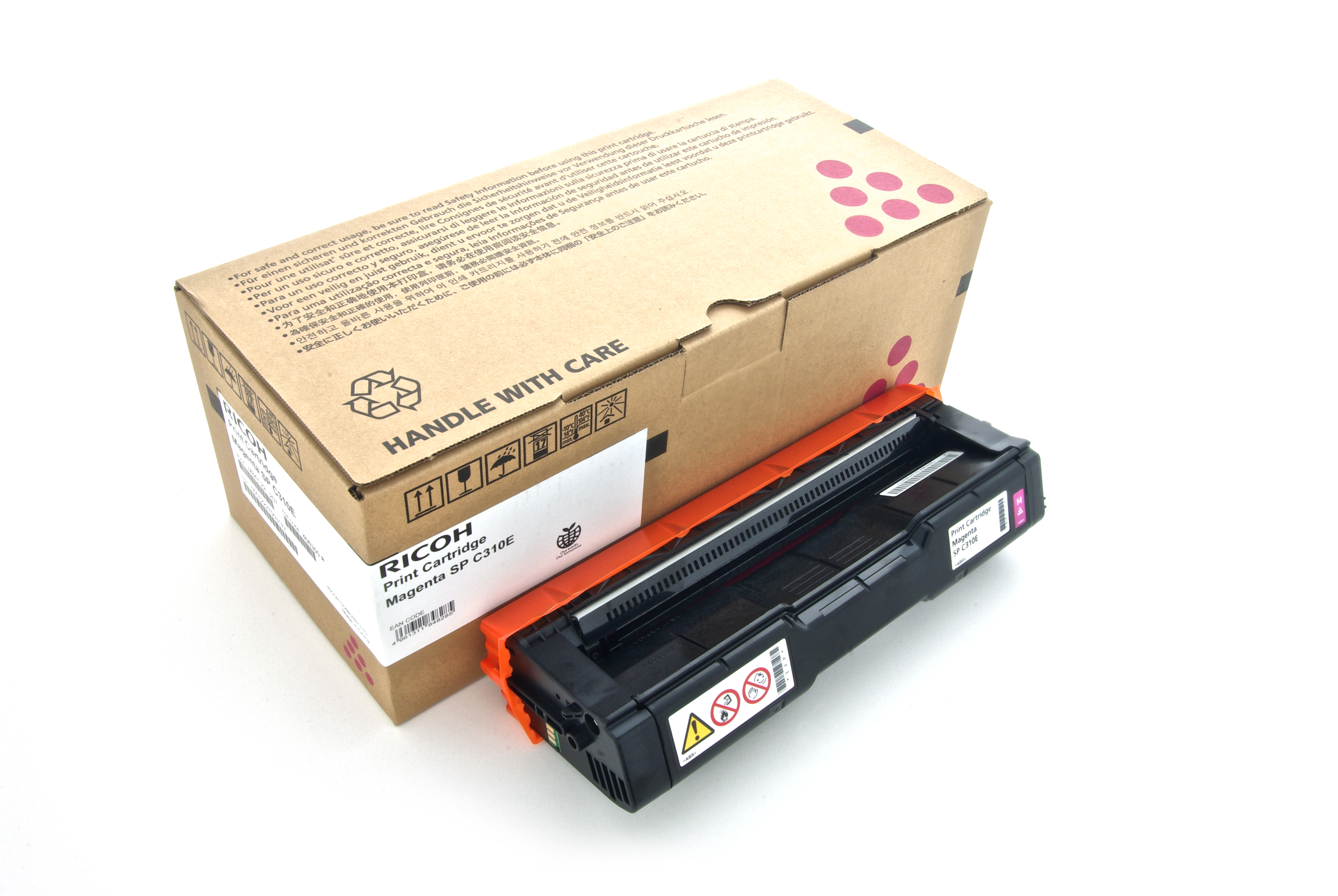 Ricoh originál toner 406350, 407640, magenta, 2500str., low capacity, Ricoh SP C310, C311, C312, SP