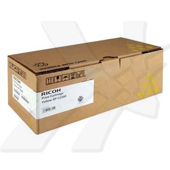 Ricoh originál toner 406768, 406055, 406147, 406106, 407643, yellow, 2000str., Ricoh Aficio SPC220N