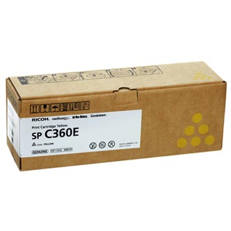 Ricoh originál toner 408191, yellow, 1500str., Ricoh SP 360dnw