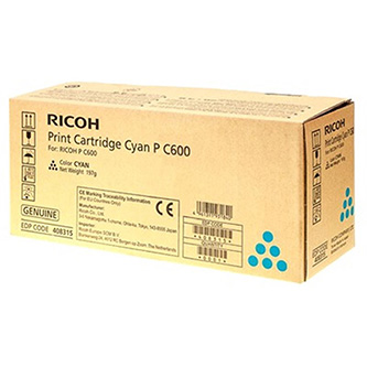 Ricoh originál toner 408315, cyan, 12000str., Ricoh P C 600