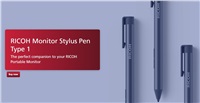 RICOH Portable LCD Stylus Pen 18g, Wacom AES2.0 sensor, 4096 pressure detection, AAAA Battery-powered - pro RICO #514913