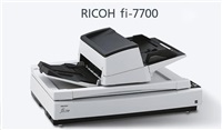 RICOH skener Fi-7700 A3, color, duplex, 100ppm v barvě 300dpi, USB 3.1, ADF 300 + ploché lože A3 (flatbed) #PA03740-B001