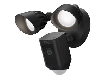 Ring Floodlight Cam Wired Plus - Black, Ring Floodlight Cam Wired Plus - Black 8SF1P1-BEU0