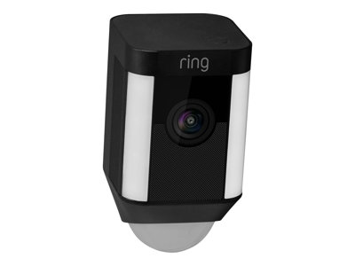 Ring Spotlight Cam Wired - Síťová bezpečnostní kamera - venkovní - odolná vůči povětrnostním vlivům 8SH1P7-BEU0