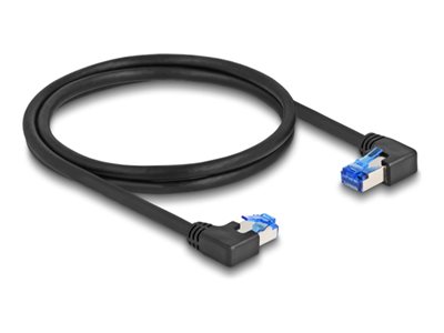 RJ45 Network Cable Cat.6A S/FTP right/, RJ45 Network Cable Cat.6A S/FTP right/