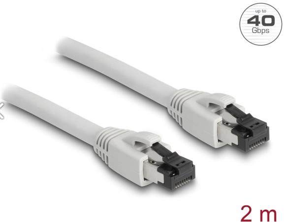 RJ45 Network Cable Cat.8.1 S/FTP 2 m up, RJ45 Network Cable Cat.8.1 S/FTP 2 m up 80560