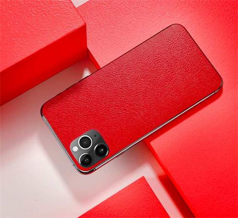 Rock Space leather-like back protector (6393 Red) - 10ks v balení 348328