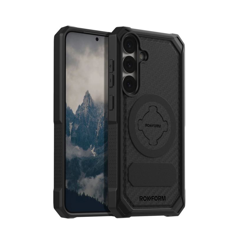 Rokform Kryt Rugged pro Samsung Galaxy S25+ 5G, černý 0812515033028