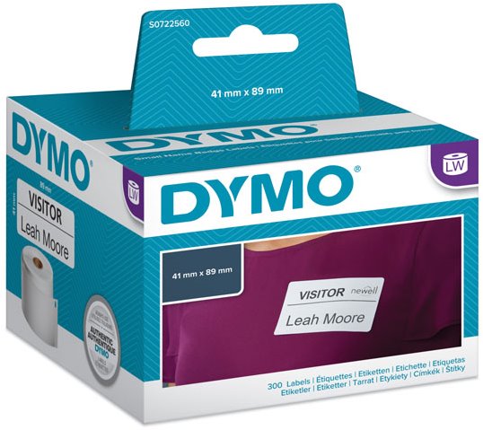 rolka DYMO 11356 Small Name Badge Labels 89x41mm S0722560