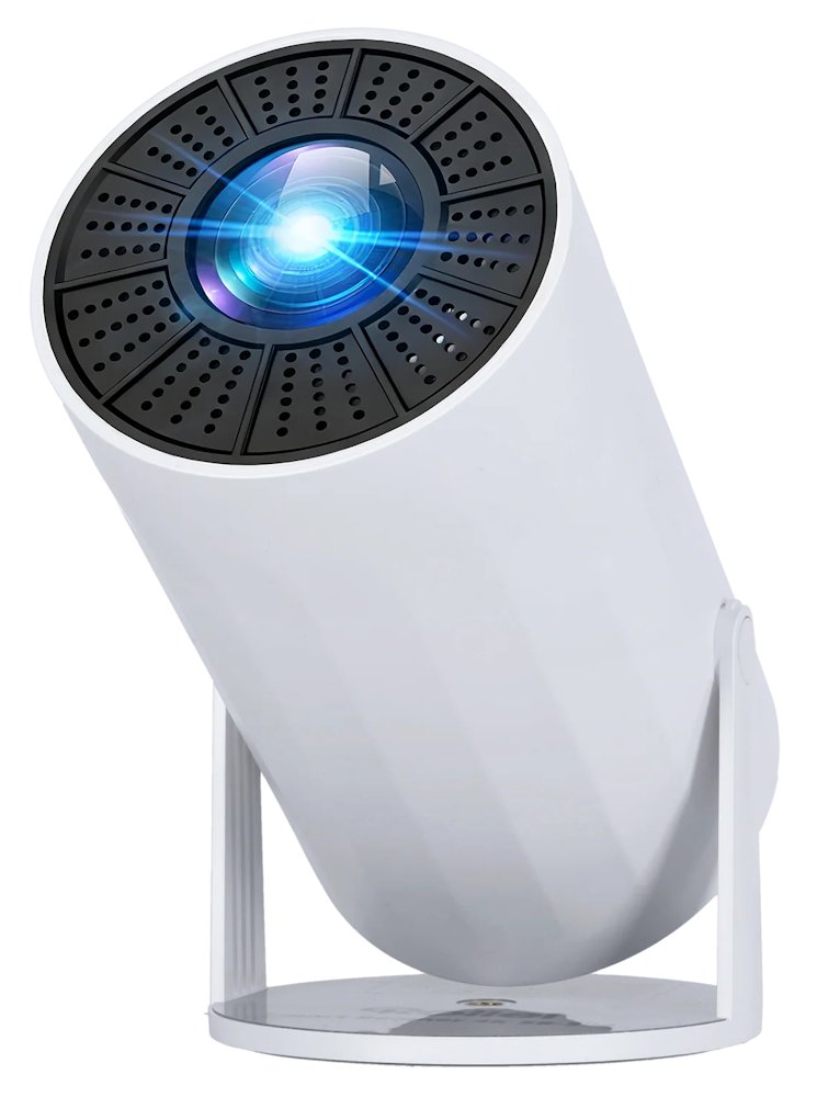 Rollei chytrý přenosný projektor SB-502/ HD 720p až 4K/ 170 ANSI/ HDMI/ USB/ BT/ Wi-Fi/ Repro/ bílý 40540