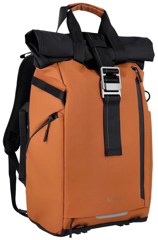 Rollei Fotoliner Ocean Rolltop/ batoh na fototechniku/ Oranžový 23196