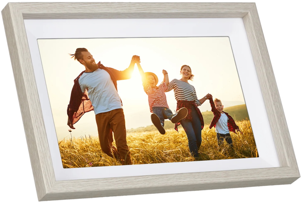 Rollei fotorámeček WiFi 108/ úhlopříčka 10.1"/ 8GB/ 2W/ Frameo APP/ Světlé dřevo 30522