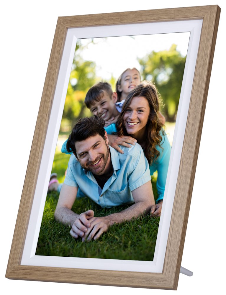 Rollei fotorámeček WiFi 152/ úhlopříčka 15.6"/ 32GB/ 2W/ Frameo APP/ Světlé dřevo 50016