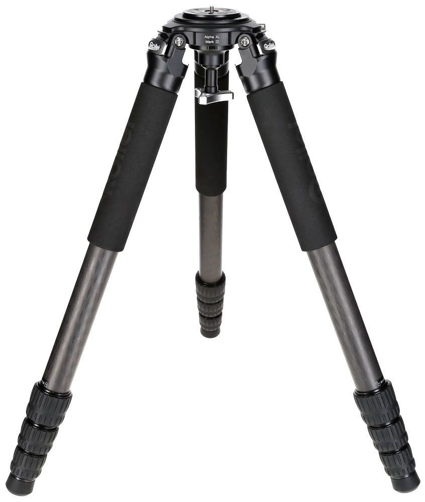 Rollei Stativ Rock Solid Tripod Alpha XL Mark III/ Zátěž 40kg/ Vytažený 193 cm/ Karbon 22966