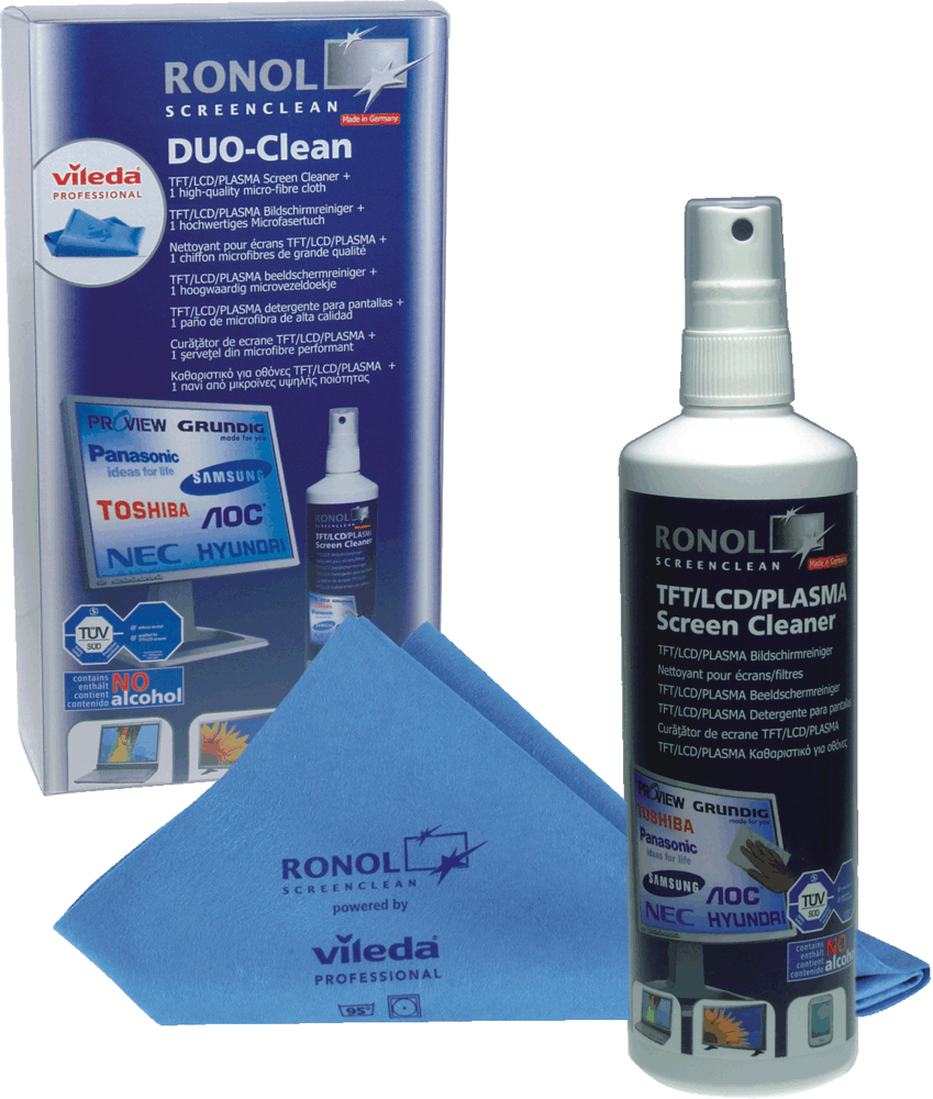 RONOL DUO CLEAN PC-Version 250ml LCD/TFT ScreenCle 10025