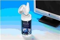 RONOL Zvlhčené čistiace utierky na LCD/TFT/PLAZMA 50ks high-quality, 45gr/m2 10013
