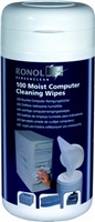 RONOL Zvlhčené čistiace utierky na plasty 100ks 10012