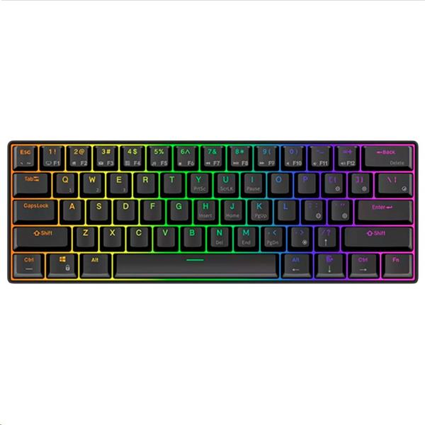ROYAL KLUDGE RK61 Black Gaming Keyboard Brown switch RK-61-BLK-BRNSW-US