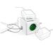 Rozbočovacia zásuvka 240V, CEE7 (vidlica)-POWERCUBE, 0.1m, ORIGINAL USB, zelená, POWERCUBE, 4 zásuv 8718444085973