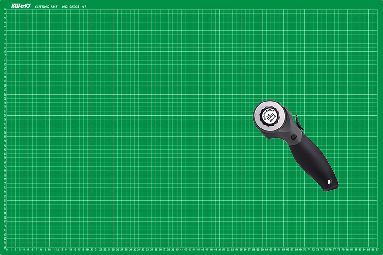 Sada KW-triO řezací podložka A1 + řezací kolečko - výhodná cena 3889235