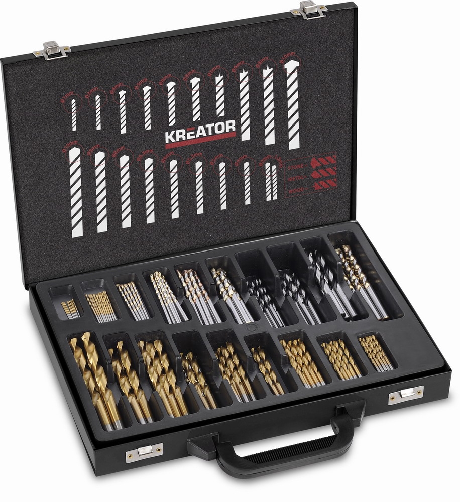 Sada vrtákov Kreator KRT012800 120ks