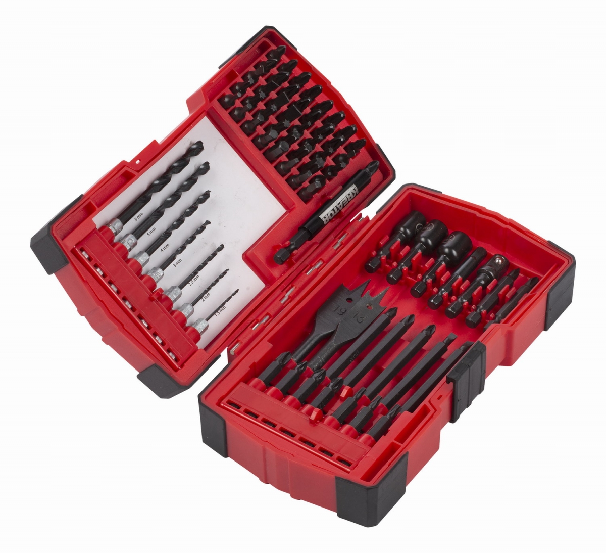 Sada vrtákov Kreator KRT064920 s príslušenstvom, 70ks
