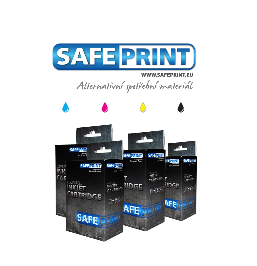 SAFEPRINT inkoust HP CZ109AE + CZ110AE + CZ111AE + CZ112AE MultiPack | BK + CMY | 1x30ml + 3x18ml 2701000075