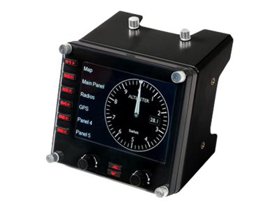 Saitek Pro Flight Instrument Panel - Přístrojová deska leteckého simulátoru - kabelové - pro PC 945-000008