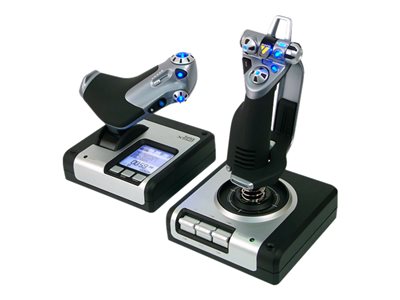Saitek Pro Flight X52 Flight System - Joystick a plynový pedál - kabelové - pro PC 945-000006