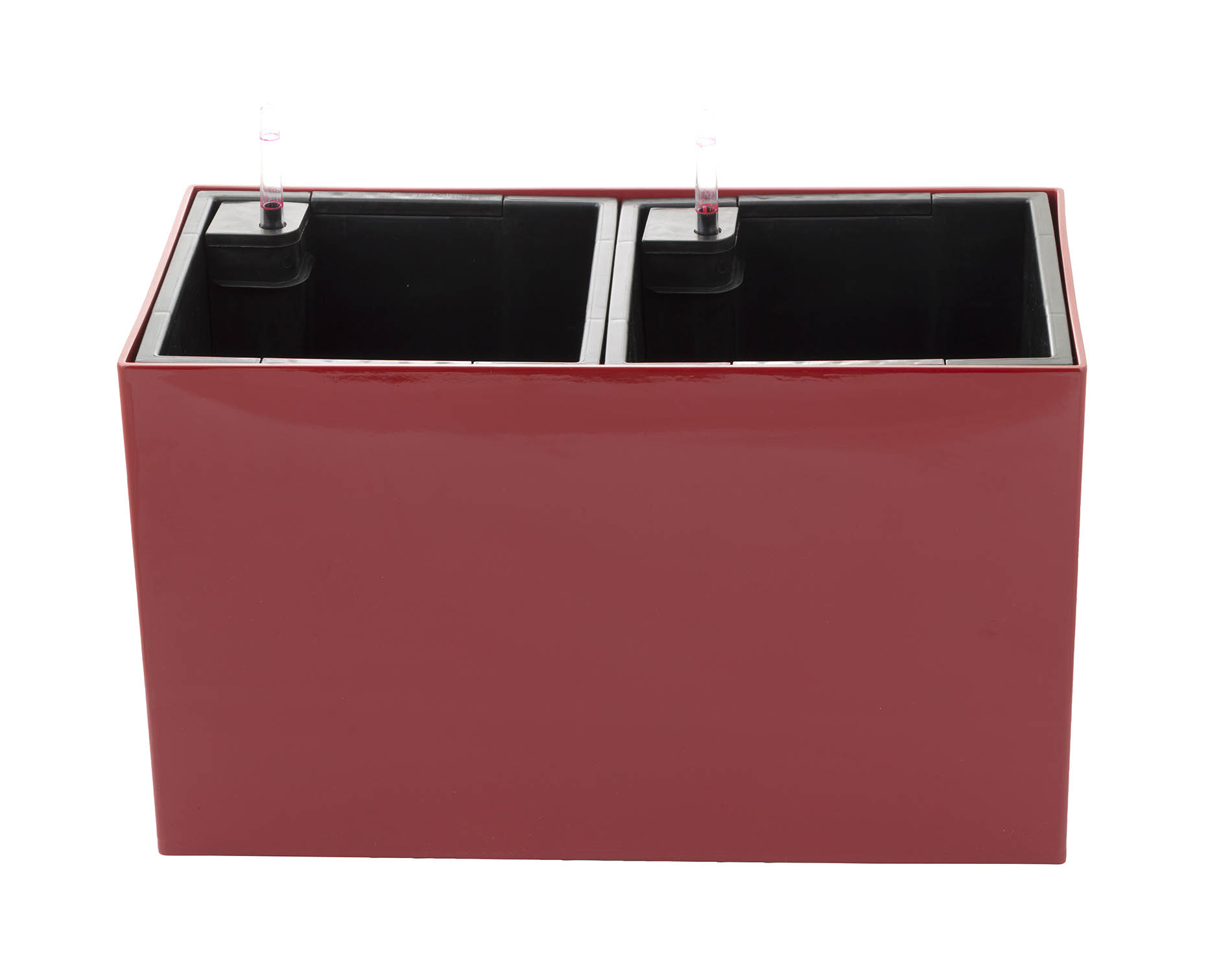 Samozavlažovací kvetináč G21 Combi červený 56 x 28cm HG-GL1