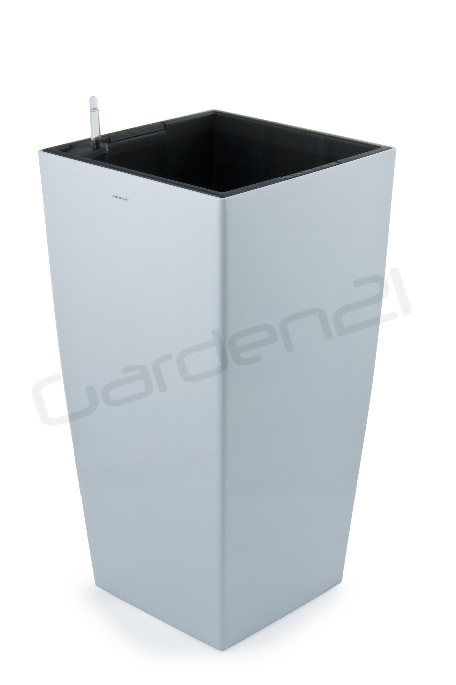 Samozavlažovací kvetináč G21 Linea bílý 39cm GQ5