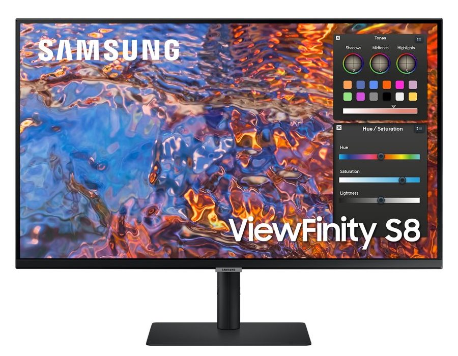 Samsung 32S80PB 32" IPS LED 3840x2160 Mega DCR 5ms 350cd DP HDMI USB-C (90W) pivot LS32B800PXPXEN