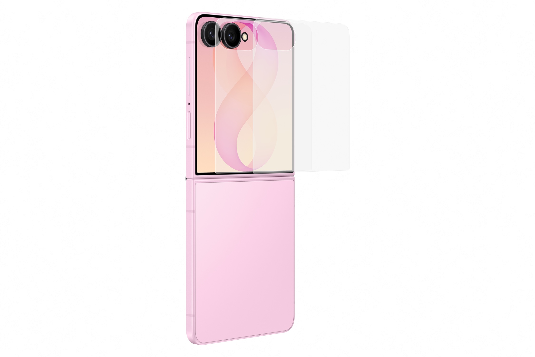 Samsung Antireflexní ochranná fólie Flip8 Transparent EF-UF776CTEGWW