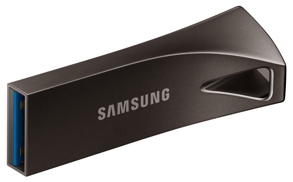 Samsung BAR Plus/512GB/USB 3.2/USB-A/Titan Gray MUF-512BE4/APC