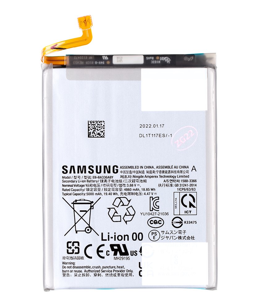 Samsung Baterie EB-BA336ABY Li-Ion 5000mAh(Service Pack) 8596311183973