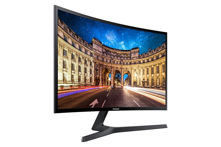 Samsung C27F396FHU - CF396 Series - LED monitor - zakřivená - 27" - 1920 x 1080 Full HD (1080p) - V LC27F396FHUXEN
