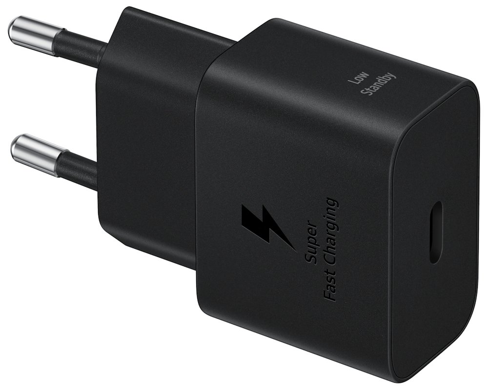Samsung cestovní nabíječka EP-T2510NB, Fast Charging 25W, USB-C, černá EP-T2510NBEGEU