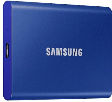 Samsung externý SSD T7 Serie 1TB 2,5", modrý MU-PC1T0H/WWx