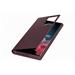 Samsung Flipové pouzdro Clear View pro Samsung Galaxy S22 Ultra Burgundy EF-ZS908CEEGEE