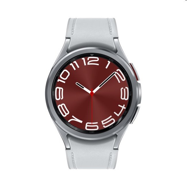 Samsung Galaxy Watch 6 Classic/43mm/Silver/Sport Band/Silver SM-R950NZSAEUE