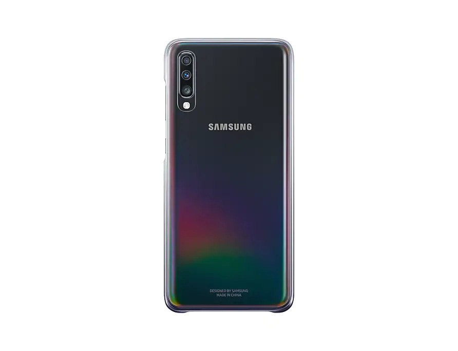 Samsung Gradation kryt pro Galaxy A70 Black EF-AA705CBEGWW